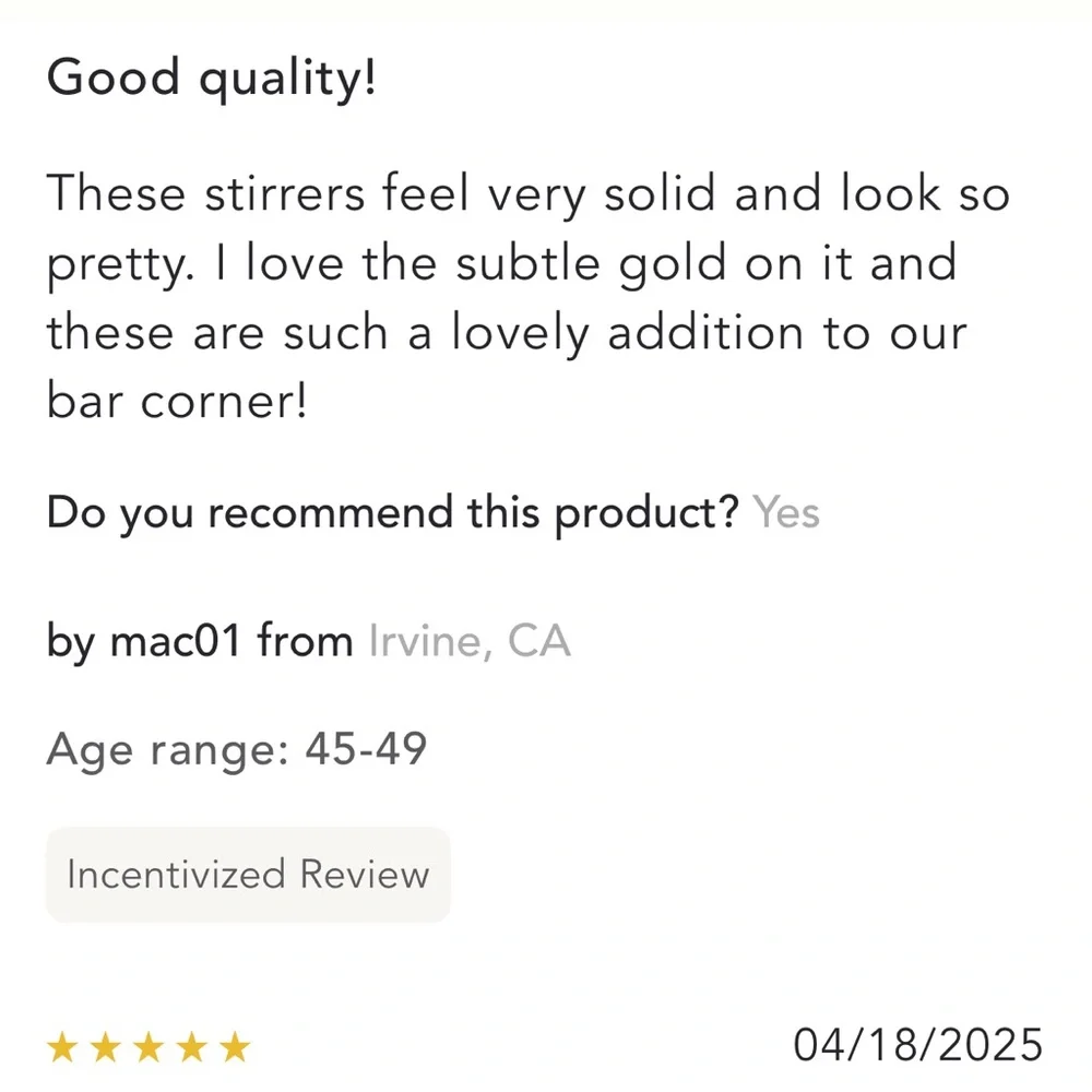 Free w/ $30+ Anthropologie Spring Hedgehog Cocktail Spoon Stirrer Silver & Gold